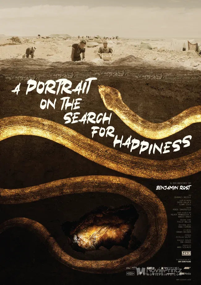 A Portrait on the Search for Happiness Poster