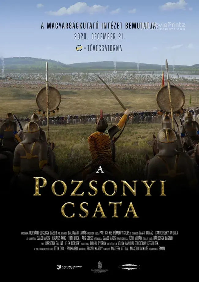 A pozsonyi csata Poster