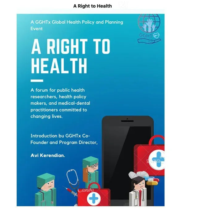 A Right to Health: Avi Kerendian Poster