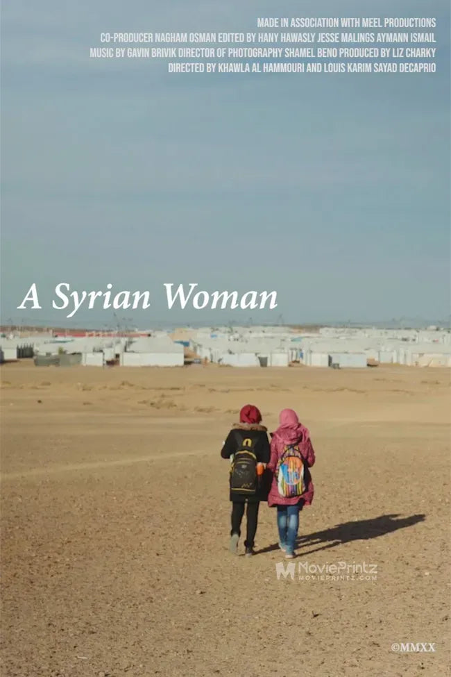 A Syrian Woman: Human Stories from Jordan Poster