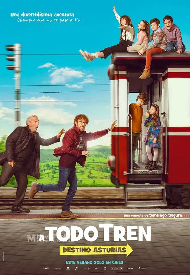 ¡A todo tren! Destino Asturias Poster