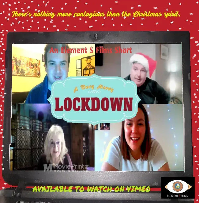 A Very Merry Lockdown Poster