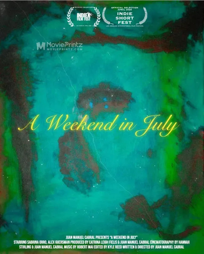 A Weekend in July Poster