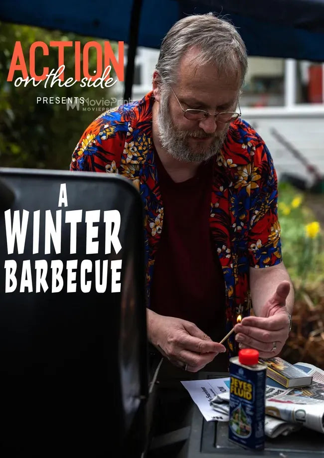 A Winter Barbecue Poster