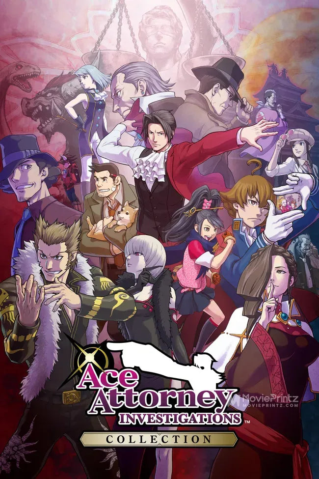 Ace Attorney Investigations Collection Poster