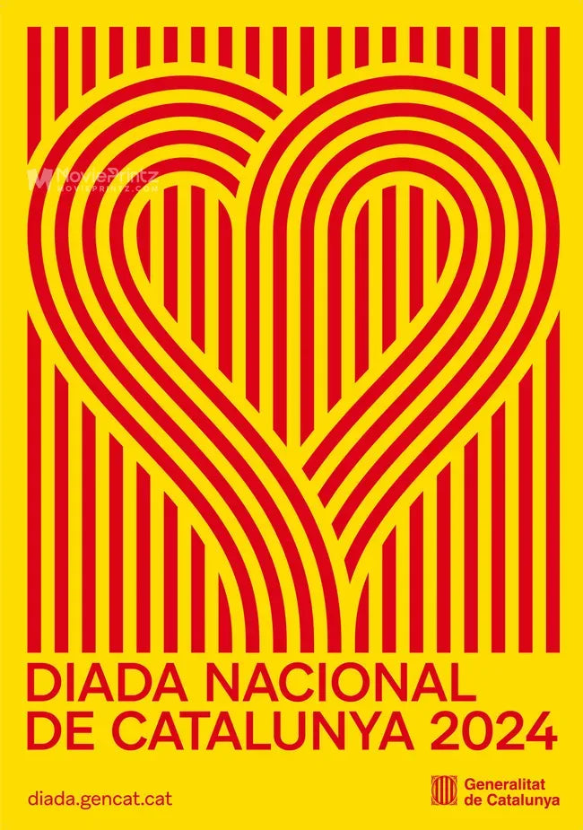 Acte institucional de la Diada Poster
