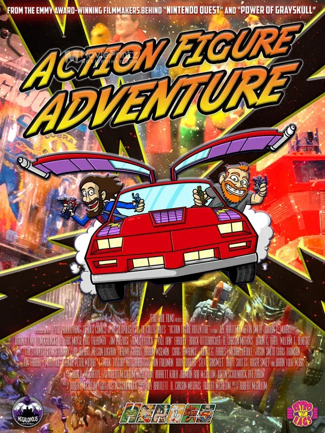 Action Figure Adventure Poster