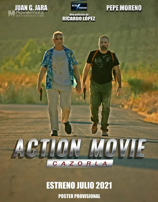 Action Movie Cazorla Poster