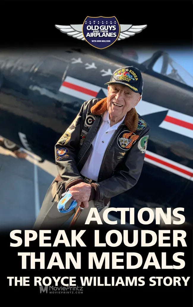 Action Speak Louder Than Medals Poster