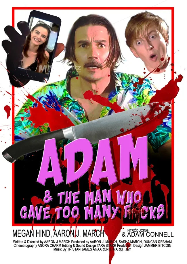 Adam & The Man Who Gave Too Many F**ks Poster