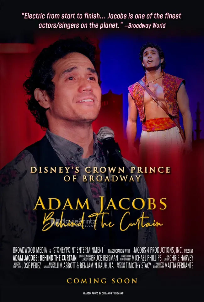 Adam Jacobs Behind the Curtain Poster