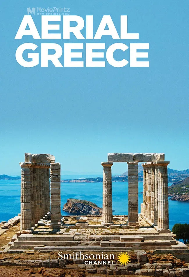 Aerial Greece Poster