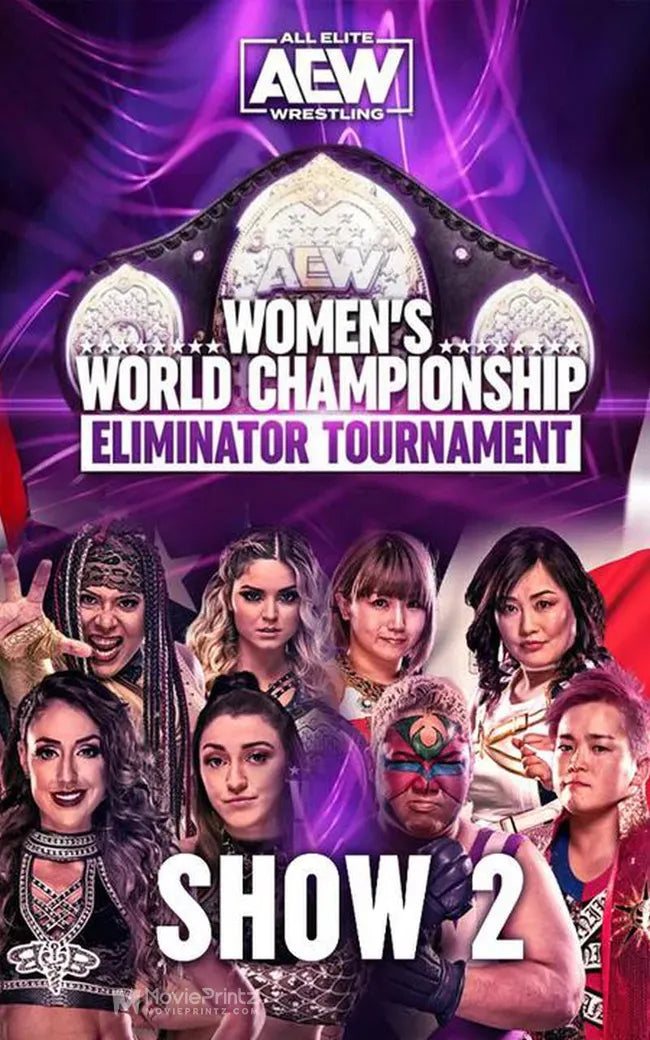 AEW Womens World Championship Eliminator Tournament Round 2 from Japan and United States Poster