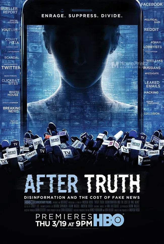 After Truth: Disinformation and the Cost of Fake News Poster