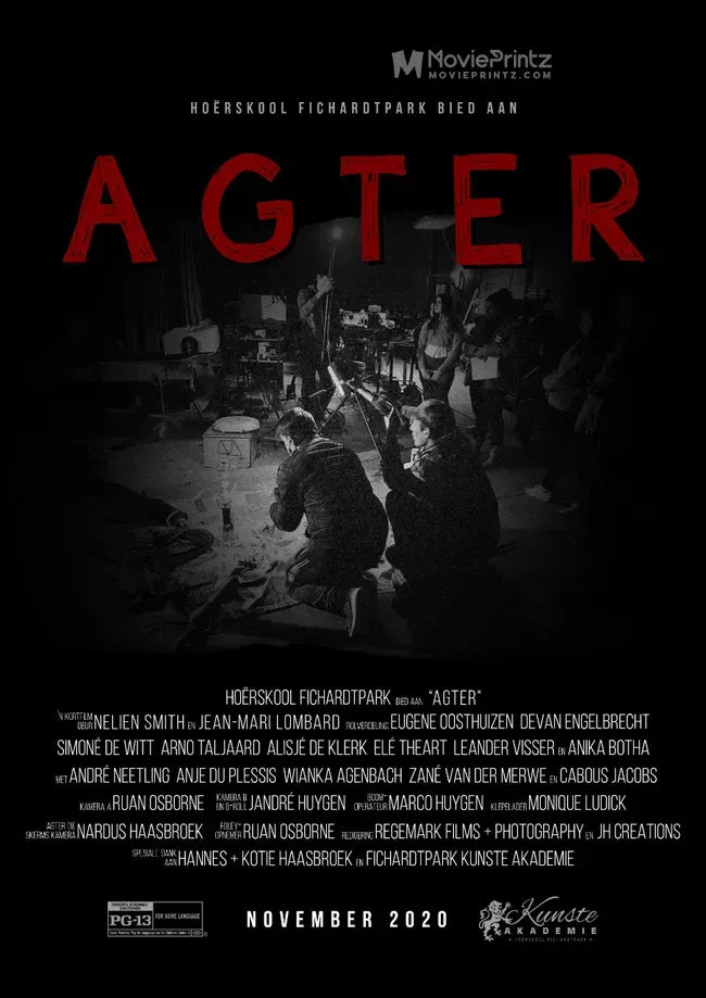 Agter - Kortfilm Poster