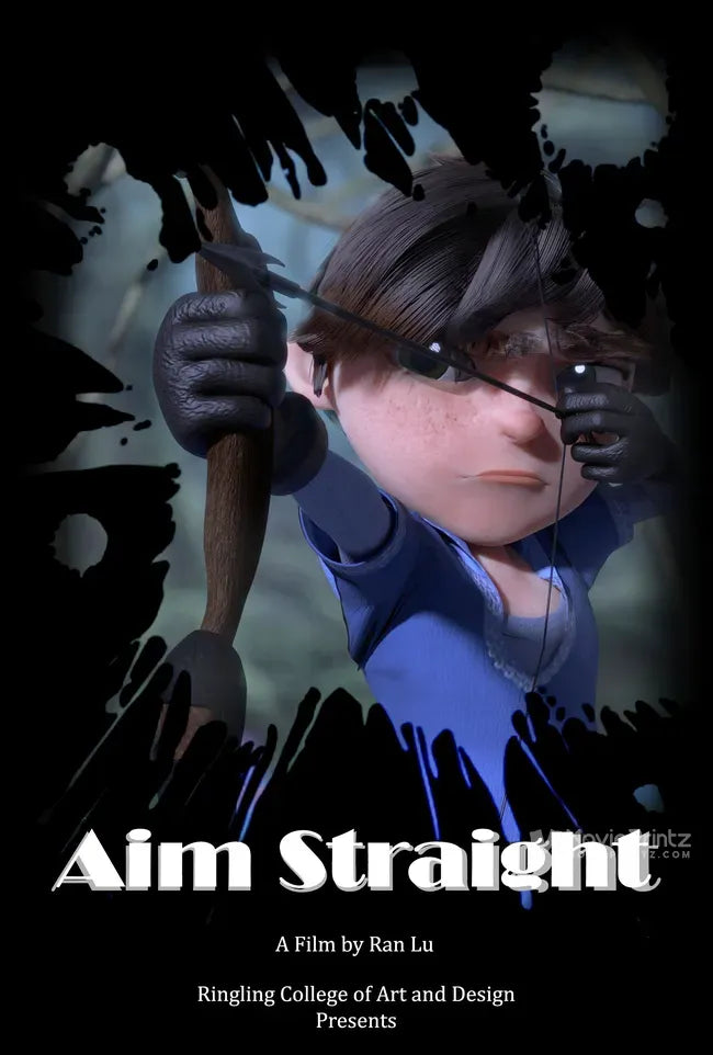 Aim Straight Poster