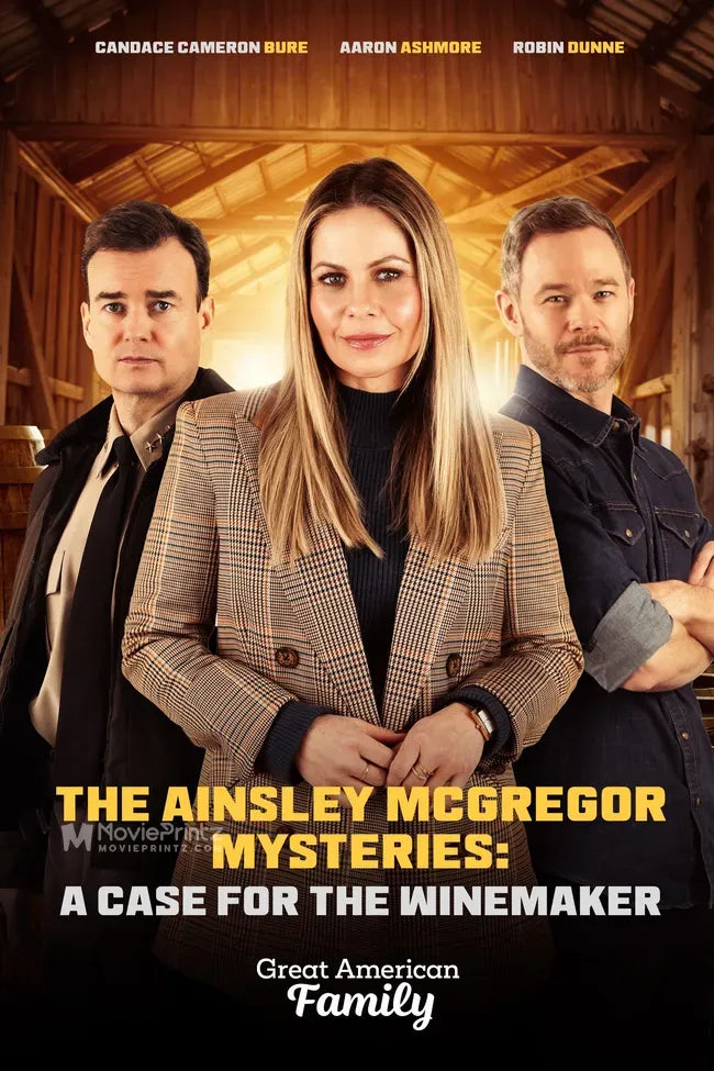 Ainsley McGregor Mysteries: A Case for the Winemaker Poster