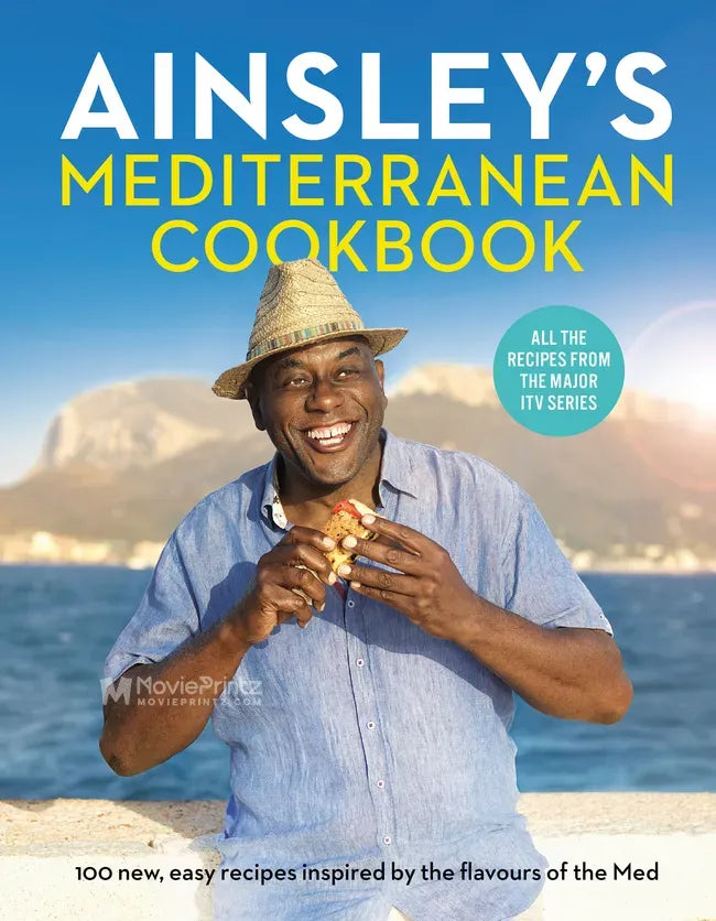 Ainsley's Mediterranean Cookbook Poster