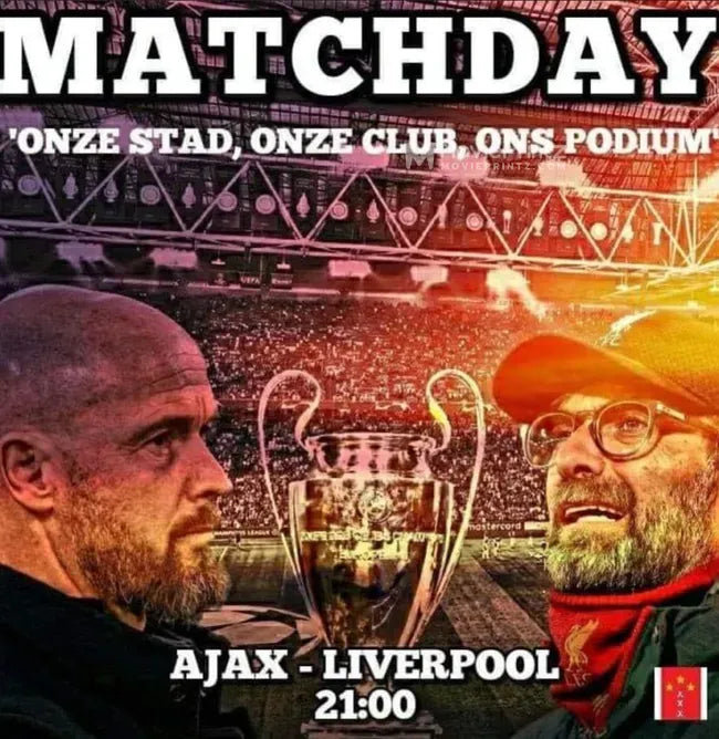 Ajax vs Liverpool Poster