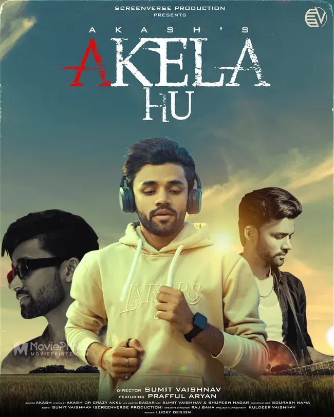 Akela hu - Official Video Song Poster