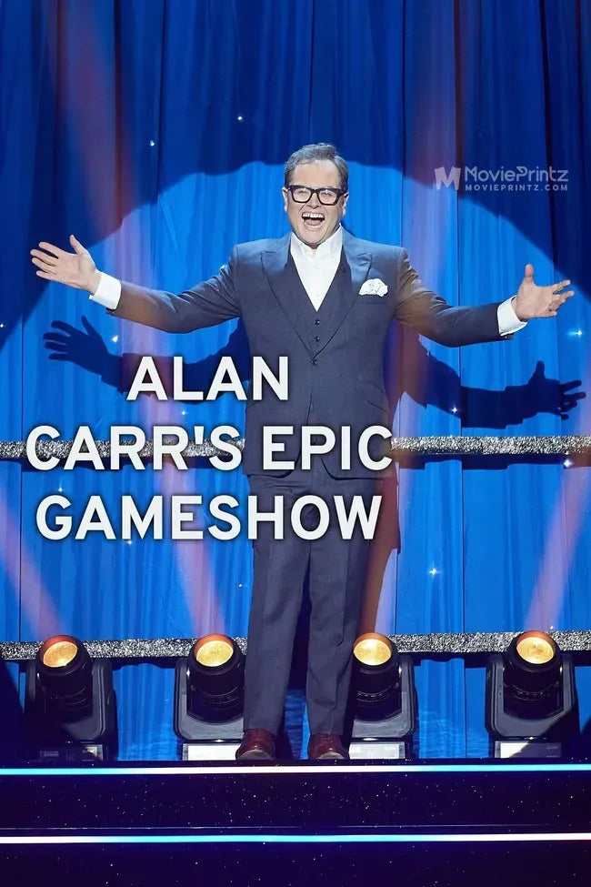 Alan Carr's Epic Gameshow Poster