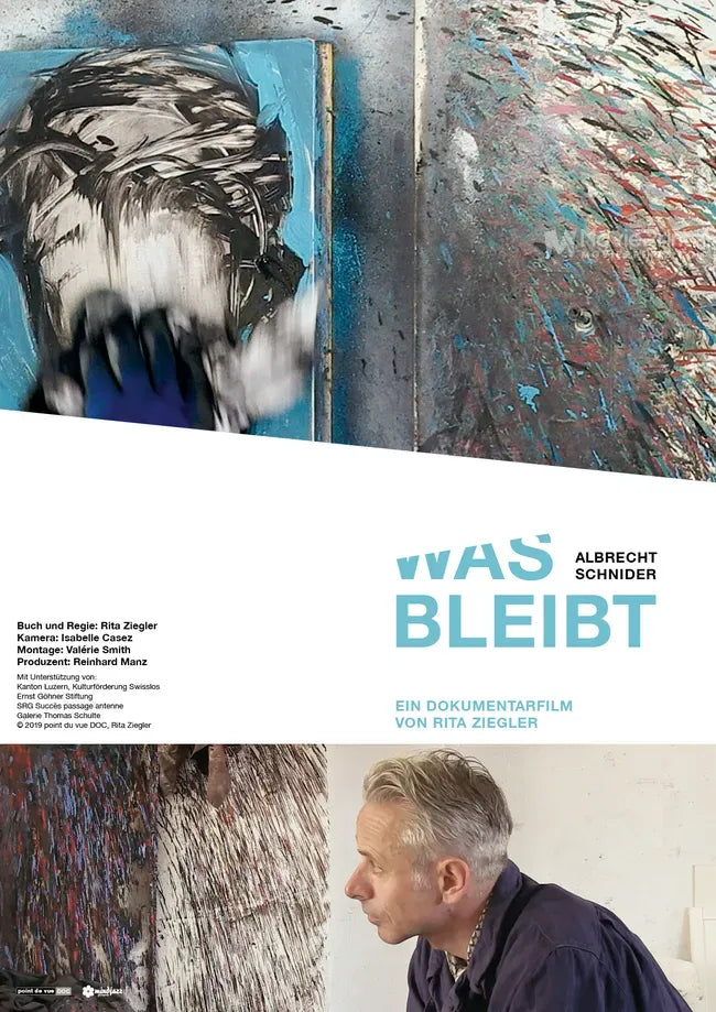 Albrecht Schnider - Was bleibt Poster