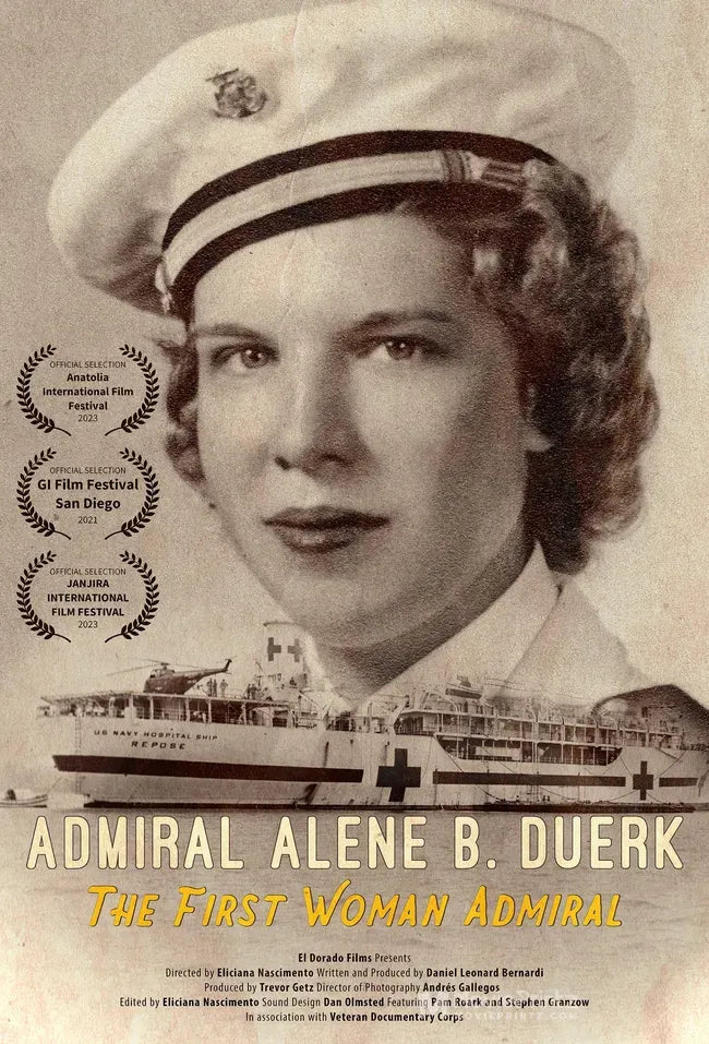 Alene B. Duerk: The First Woman Admiral Poster