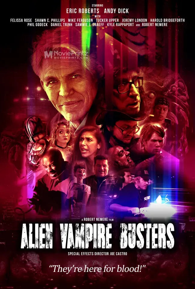 Alien Vampire Busters Poster