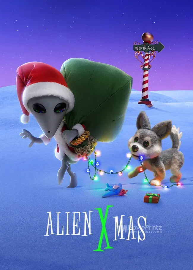 Alien Xmas Poster