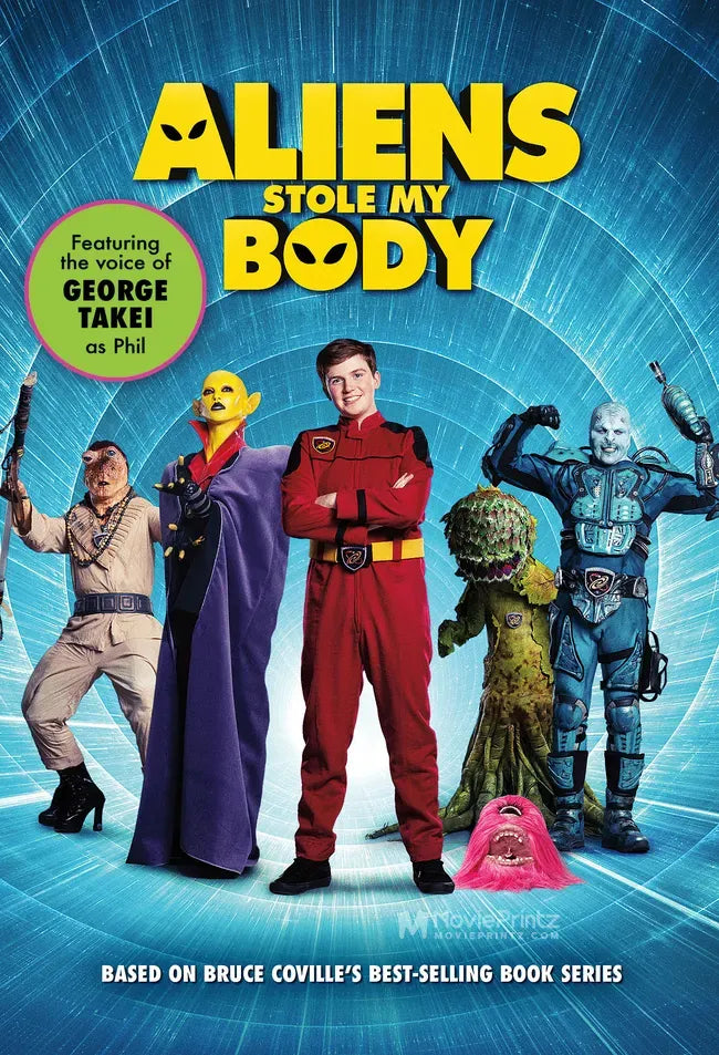 Aliens Stole My Body Poster