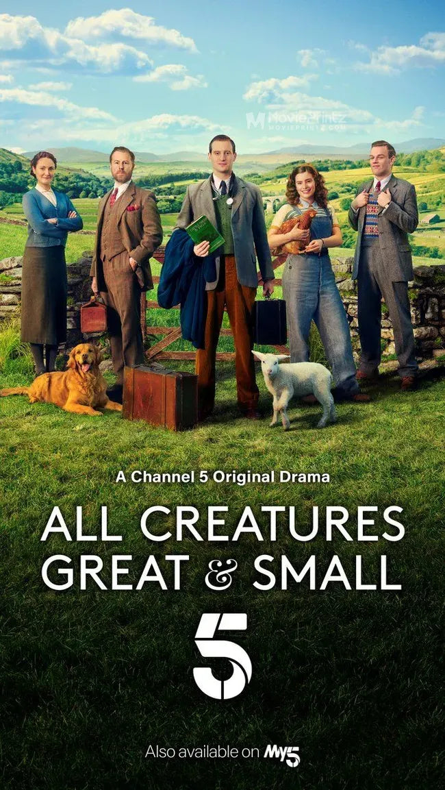 All Creatures Great & Small Poster