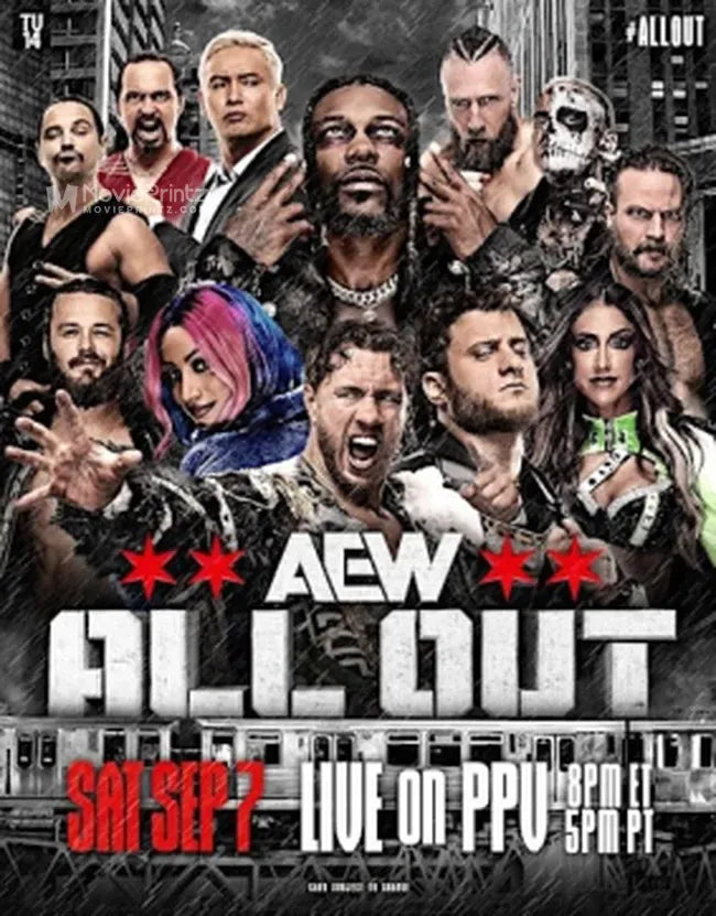 All Elite Wrestling: All Out Poster