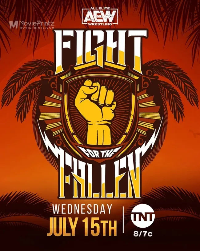 All Elite Wrestling: Fight for the Fallen Poster