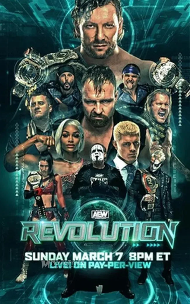 All Elite Wrestling: Revolution Poster