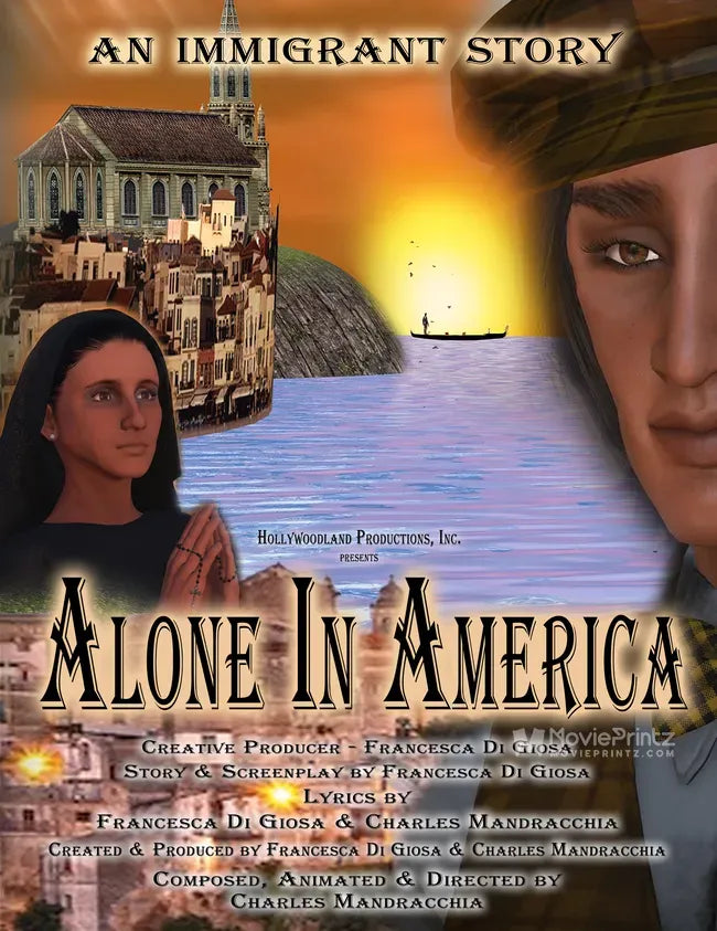 Alone In America Poster