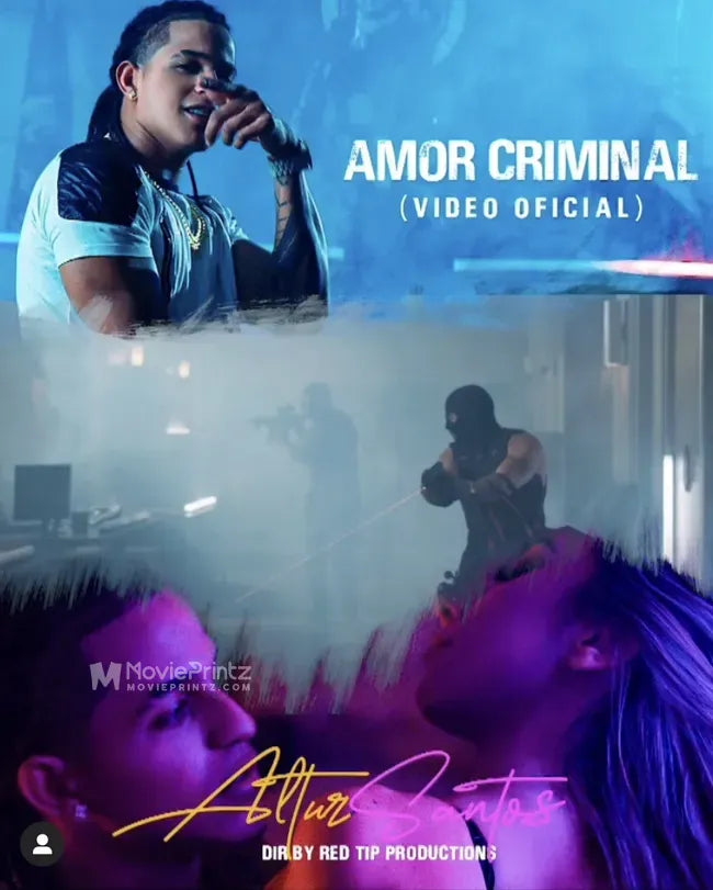 Altur Santos: Amor Criminal Poster