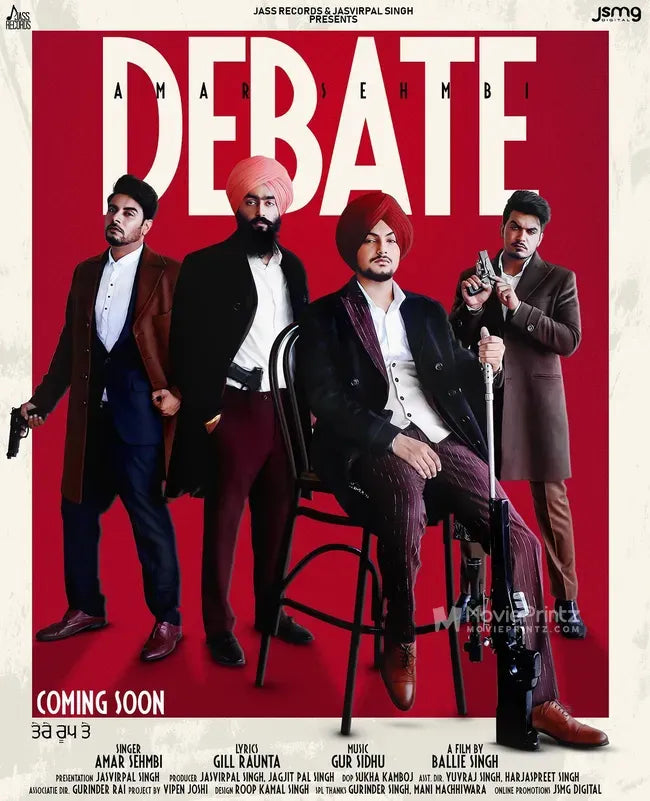 Amar Sehmbi: Debate Poster