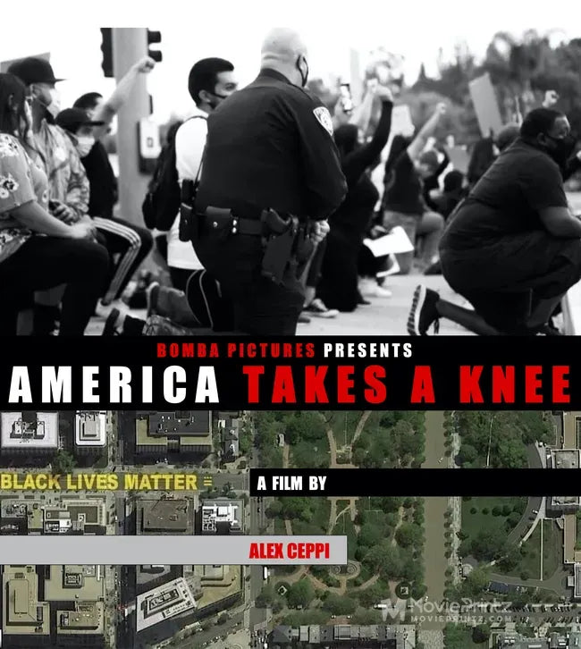 America Takes a Knee Poster