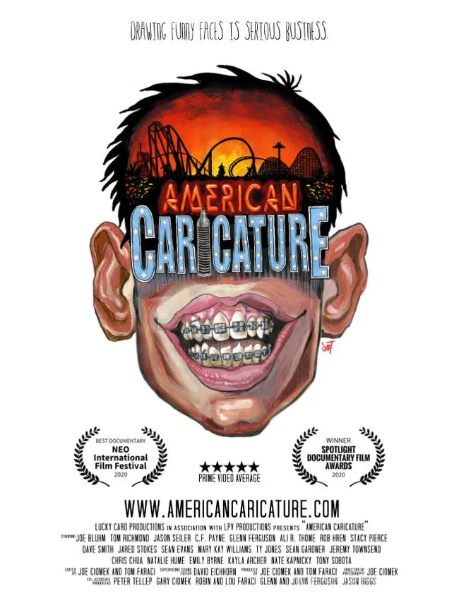 American Caricature Poster