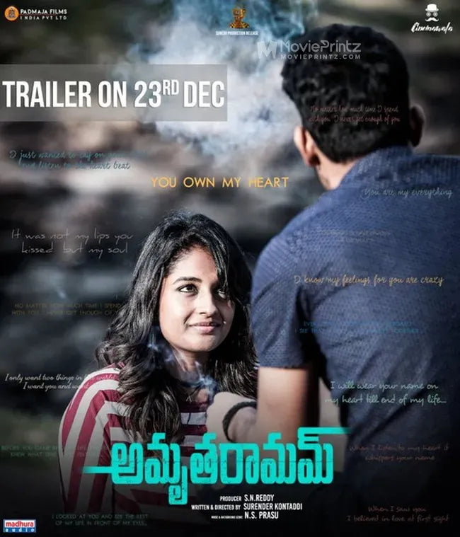 Amrutha Ramam Poster