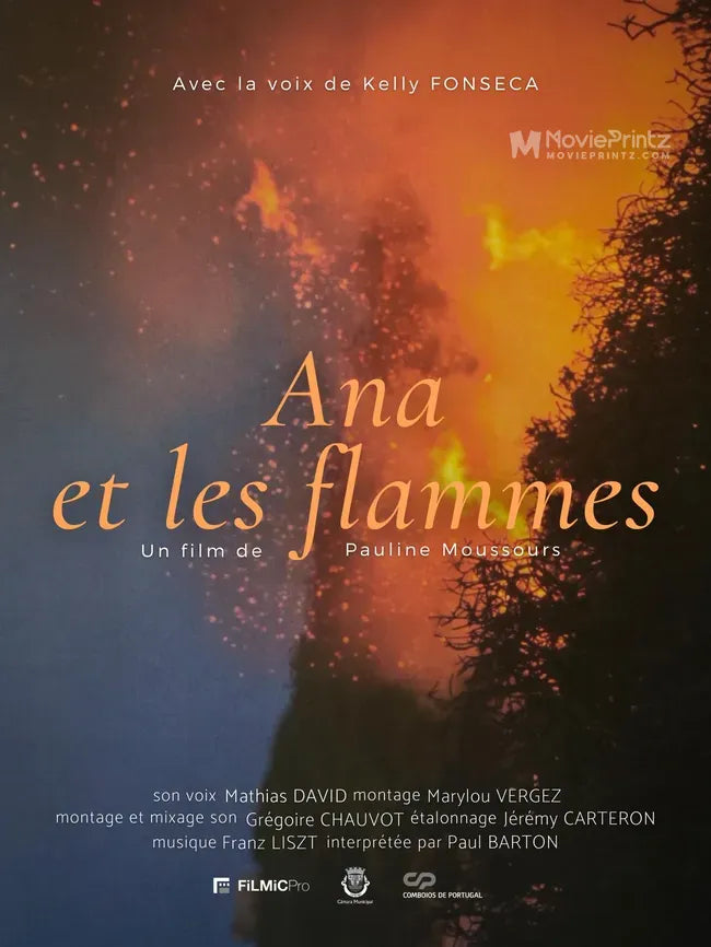 Ana et les flammes Poster