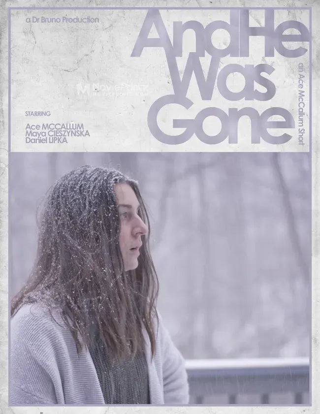 And He Was Gone Poster