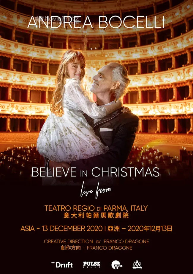 Andrea Bocelli: Believe in Christmas Poster