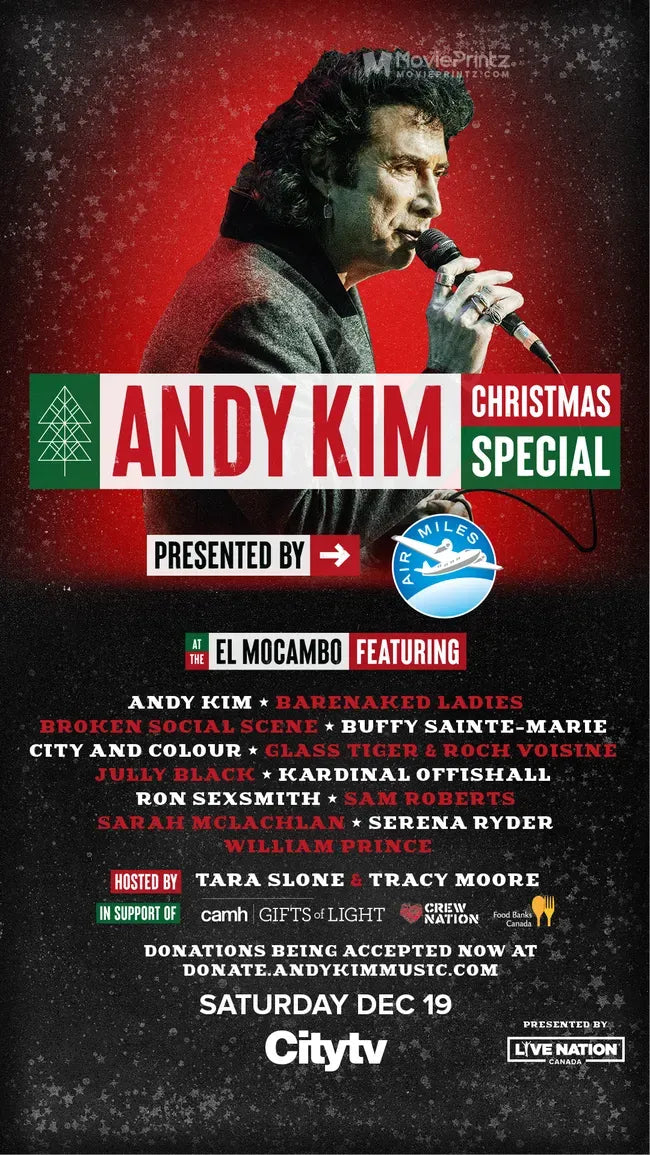 Andy Kim Christmas Special Presented by Air Miles Poster