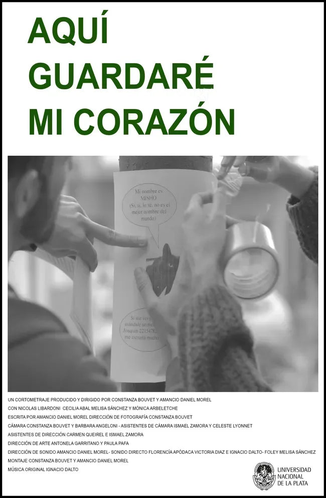 Aquí guardaré mi corazón Poster