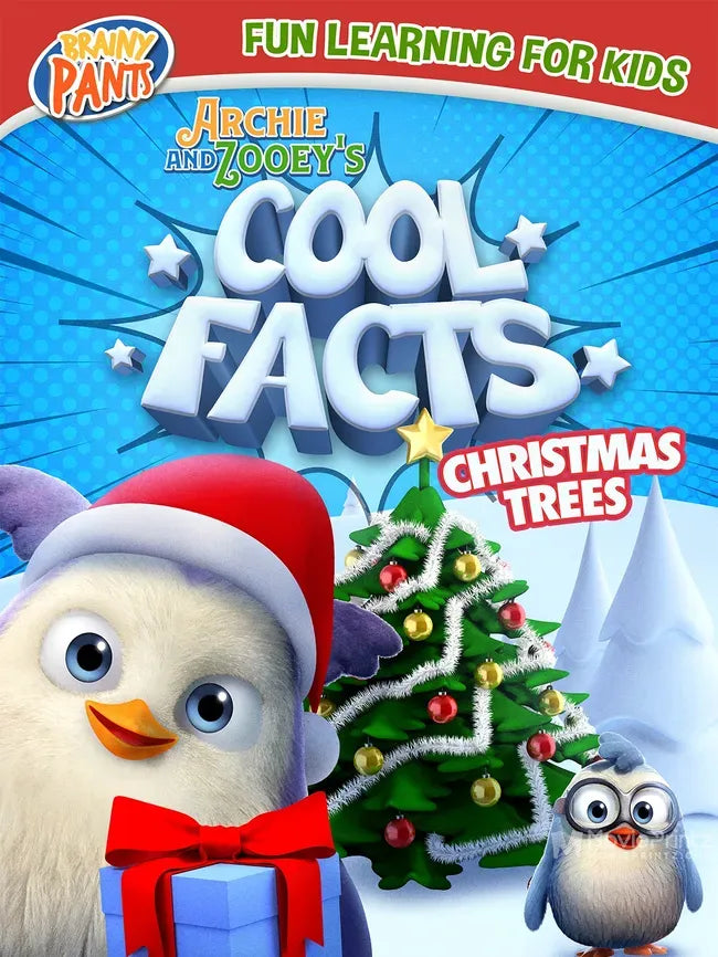 Archie and Zooey's Cool Facts: Christmas Trees Poster