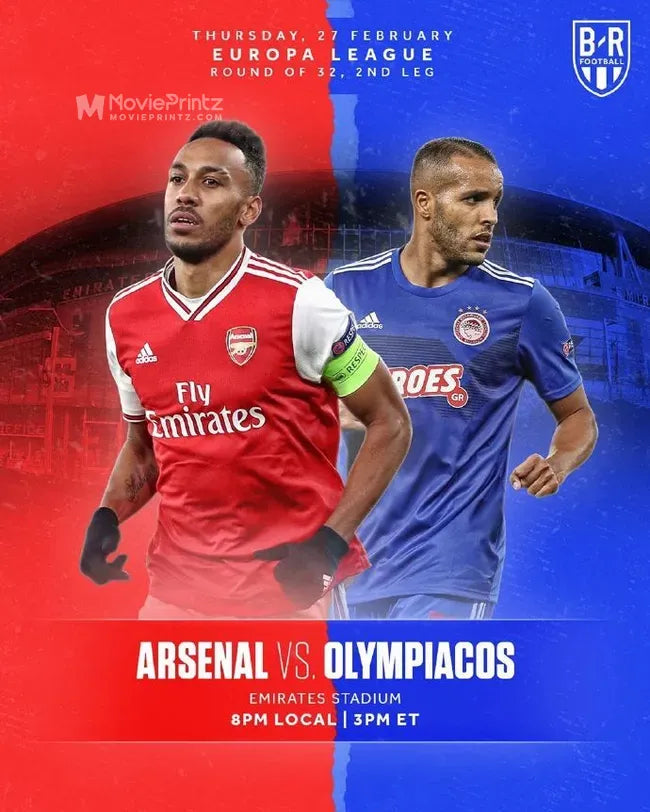 Arsenal vs Olympiakos FC Poster