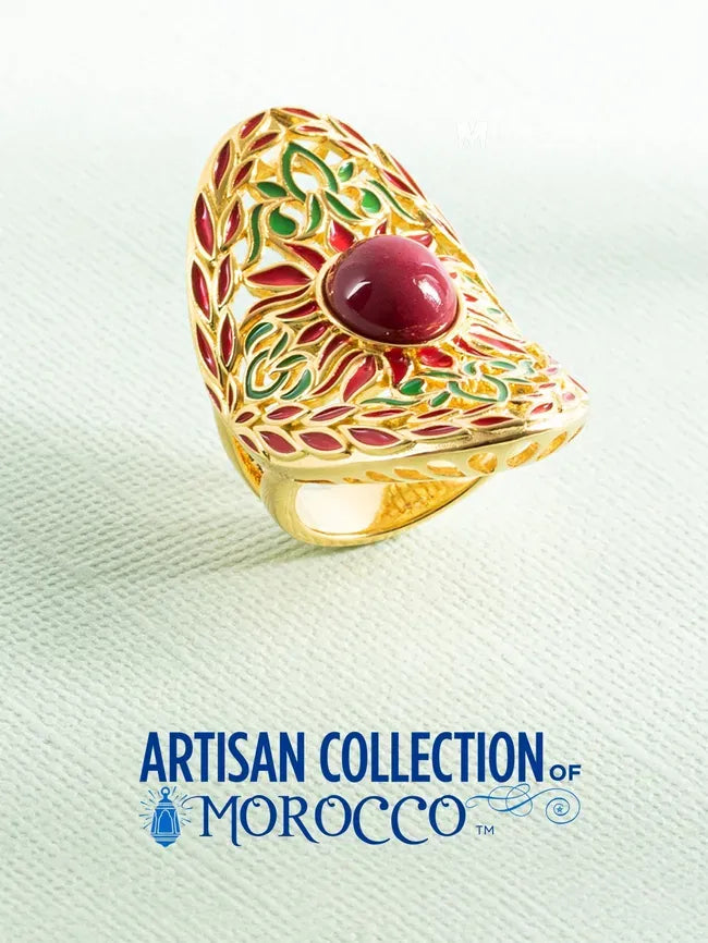 Artisan of Morocco Jewelry Collection Poster