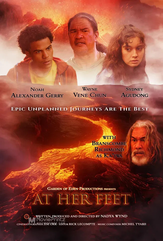 At Her Feet Poster