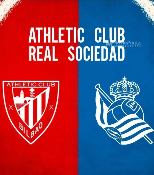 Athletic Bilbao vs Real Sociedad Poster